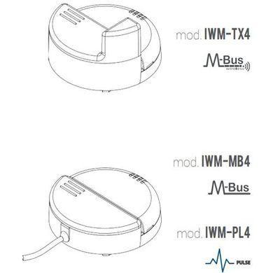 Лічильник холодної води BMeters WDE-K50 3 "AF Ду 80 (з можливістю підключення модулів)
