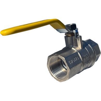 Кран кульовий газовий муфтовий Gross Ду 20
