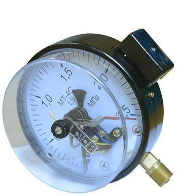 Манометр електроконтактний МТ-4С 40 МПа кл. 1,5 М20x1,5
