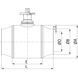 Купити Кран кульовий під привід тип RB JiP-WW Danfoss PN25 Ду фото-4
