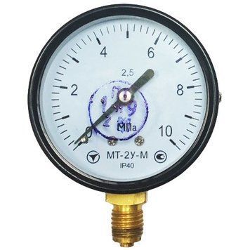 Манометр МТ-2У-М радіальний 10 МПа кл.2,5 М12x1,5