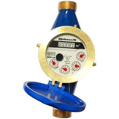 Счётчик холодной воды Gross MNK-UA R80 (Q3 4) Ду 20 мокроход