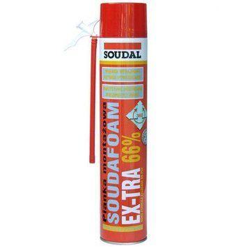 Пена монтажная SOUDAL Soudafoam X-tra 750 мл (223006), 750 мл
