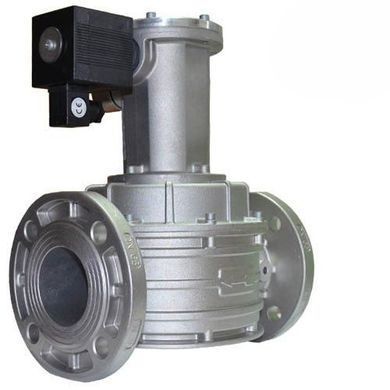 Клапан электромагнитный газовый Madas M16/RM N.A. НО Ду 100, 12V переменный ток, 0.5 bar