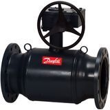Кран шаровой с редуктором тип FB JiP-FF Danfoss PN25 Ду 150