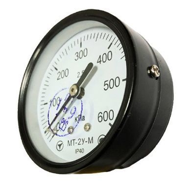Манометр МТ-2У-М осевой 600 кПа кл. 2,5 М12x1,5