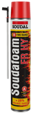 Пена монтажная огнестойкая SOUDAL Soudafoam FR 750 мл (223008), 750 мл