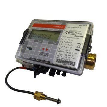 Лічильник тепла ультразвуковий BMeters HYDROSONIS UC-020-2,5-R Ду 20, на подачу / на вхід