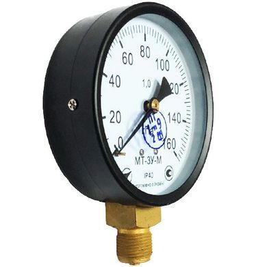 Манометр МТ-3У-М радіальний 160 кПа кл. 1 М20x1,5
