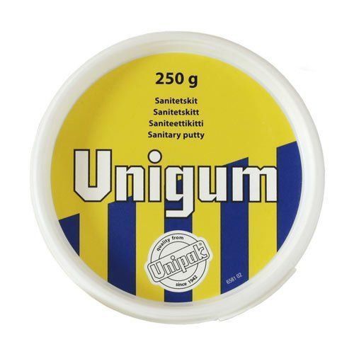 Замазка водонепроницаемая синтетическая Unipak Unigum 250 г