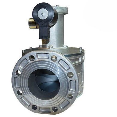 Клапан електромагнітний газовий Madas M16 / RM N.C. НЗ Ду 100, 12V змінний струм, 0.5 bar