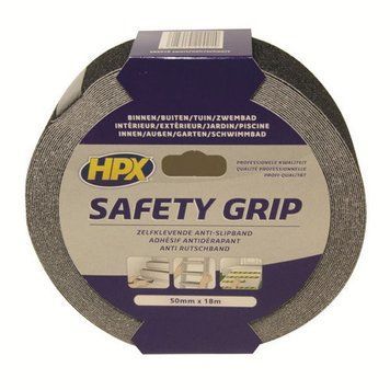 Антиковзаюча стрічка HPX SAFETY GRIP 25мм х 18м чорний (269032)