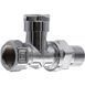 Купити Клапан запірний радіаторний хромований відсічний (нижній на обратку) прямий RC04 Fado Chrome Ду 15 (G &frac12;&rsquo;') фото-3