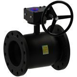Кран шаровый с редуктором 11с332п Breeze Ду 125/100