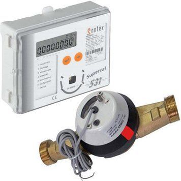 Лічильник тепла SUPERCAL 531 Sontex з витратоміром Powogaz JS-NK Qn = 10 Ду 32, на подачу / на вхід