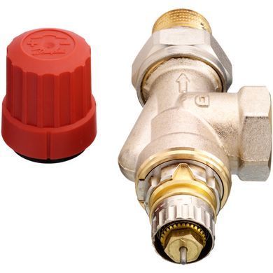 Клапан термостатический радиаторный (верхний на подачу) осевой 013G0153 RA-N Danfoss RA Ду 15 (G &frac12;&rsquo;')