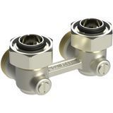 Узел нижнего подключения с евроконусом угловой RLV-KB Danfoss Ду 20x20 (G &frac34;&rsquo;'x&frac34;&rsquo;')