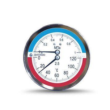 Термоманометр ДМТ-05080 осевой 0,6 МПа 120&deg;C