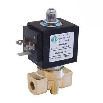 Клапан электромагнитный ODE 31A2AB30 прямого действия НЗ 1/4", 12V переменный ток