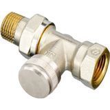 Клапан запорный радиаторный отсечной (нижний на обратку) прямой 003L0144 RLV Danfoss Ду 15 (G &frac12;&rsquo;')
