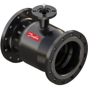 Кран шаровой под привод тип RB JiP-FF Danfoss PN25 Ду 150/125