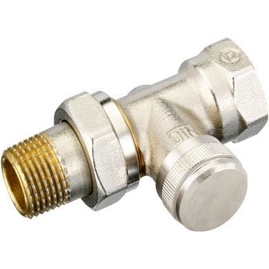 Клапан запорный радиаторный отсечной (нижний на обратку) прямой 003L0144 RLV Danfoss Ду 15 (G &frac12;&rsquo;')