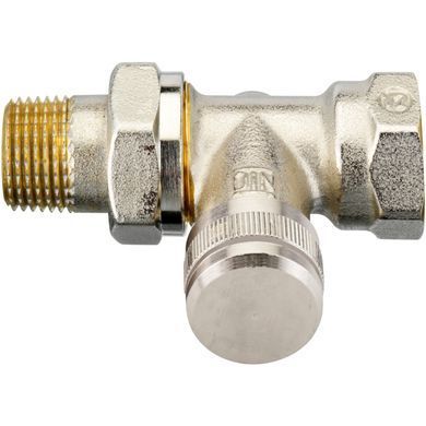 Клапан запорный радиаторный отсечной (нижний на обратку) прямой 003L0144 RLV Danfoss Ду 15 (G &frac12;&rsquo;')
