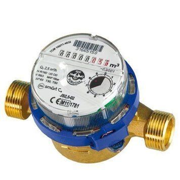 Счётчик холодной воды Apator Powogaz Smart+ JS-30-2,5 R100 (L=80 мм) Ду 15