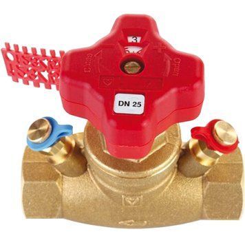 Клапан балансировочный с испытательными ниппелями STR&Ouml;MAX 4217 GM Herz Ду 15LF