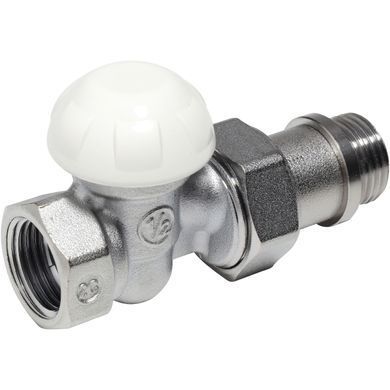 Комплект прямых клапанов с термоголовкой для подключения радиатора Giacomini R470FX013 Clip Clap Ду 15 (G &frac12;&rsquo;')