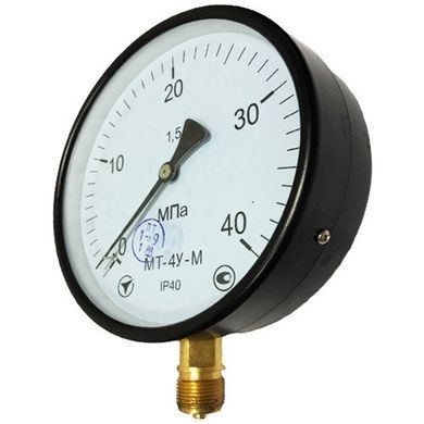 Манометр МТ-4У-М радіальний 40 МПа кл. 1,5 М20x1,5