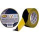 Посилена самоклеюча стрічка для маркування статі HPX HEAVY DUTY MARKING 50мм x 33м чорно-жовта