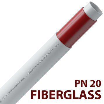 Труба полипропиленовая (PN 20) со стекловолоконным слоем Formul &Oslash; 20x2.8