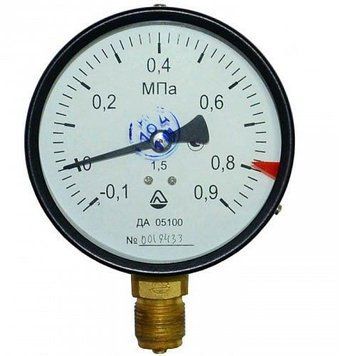Мановакуумметр ДА 05100-01M (-100...+60 кПа) кл. 1,5 M20x1,5