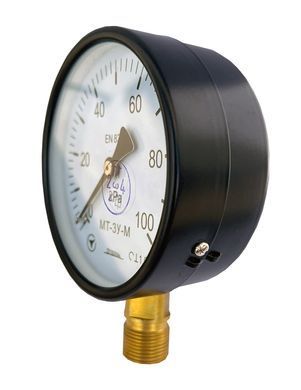 Манометр МТ-3У-М радіальний 100 кПа кл. 1,5 М20x1,5