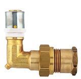 Кутник під прес з накидною гайкою під євроконус (роз'ємний) HERZ Ду 16x&frac12;&rsquo;В