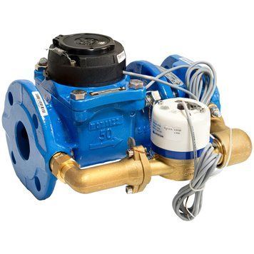 Лічильник холодної води комбінований Apator Powogaz MWN/JS 100/4,0-S NK R2500 (Q3 100) Ду 100 з імпульсним виходом