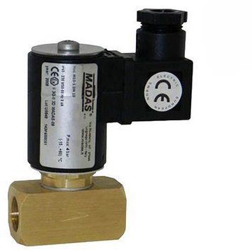 Клапан электромагнитный газовый Madas M15-1 Ду 15, 12V переменный ток, 4 bar