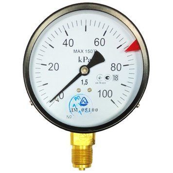 Манометр ДМ 05100-01М радіальний 100 кПа кл. 1,5 М20x1,5