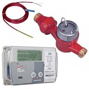 Счетчик тепла механический Apator Powogaz LQM-III-6 FAUN Ду 32, на подачу / на вход