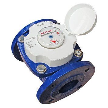 Счётчик холодной воды турбинный BAYLAN W-6 Woltman R100 (Q3 25) Ду 50