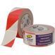 Самоклейка стрічка безпеки для вертикальної розмітки HPX SAFETY TAPE 50мм x 33м біло-червона