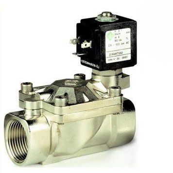 Клапан электромагнитный ODE 21X4KT250 непрямого действия НЗ 1", 12V переменный ток