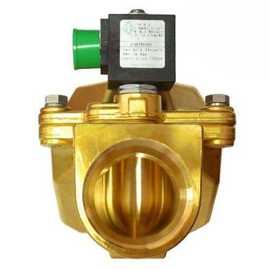 Клапан електромагнітний ODE 21W7KV500 непрямої дії НЗ 2 ", 12V змінний струм